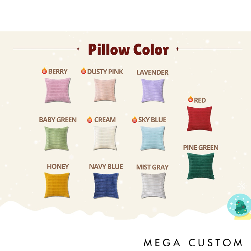 Personalized Knitted Throw Pillow Custom Name and Floral Accents Soft and Cozy Multiple Colors Perfect for Home Decor or Gifts