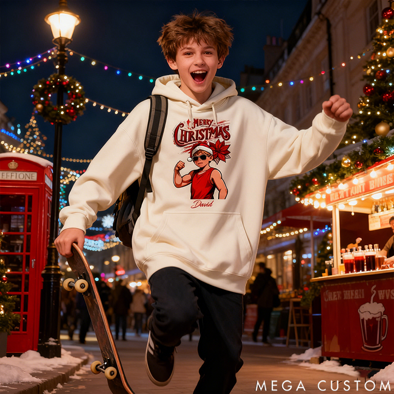 Personalized Christmas Classic Hoodie  This is a Unique and Cool Family Merry Christmas