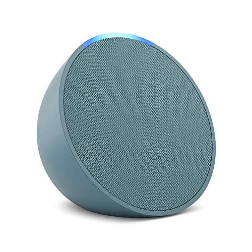 Alexa fits in anywhere: bedroom. living room. bathroom. office. and small spaces | Midnight Teal