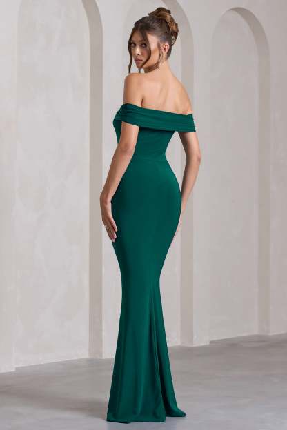 WB_CC_CL124662047-LawofAttractionBottleGreenBardotDrapedSplitMaxiDress11