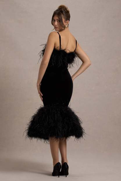 WB_CL135127002-KalenaBlackVelvetFeatherTrimMidiDress12