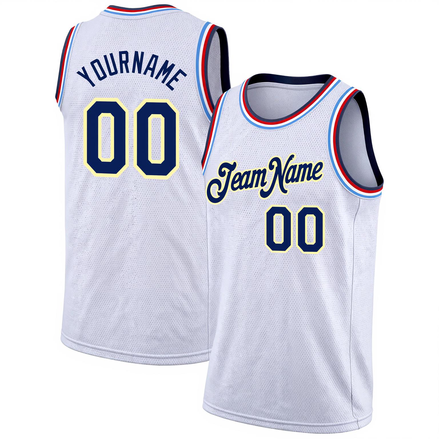 Custom White & Purple Basketball City Edition Jersey