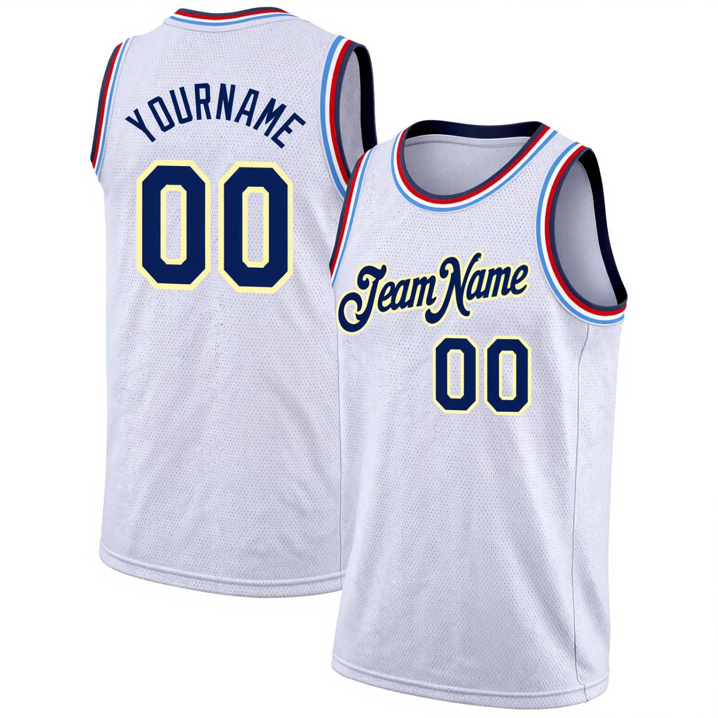 Custom White & Purple Basketball City Edition Jersey