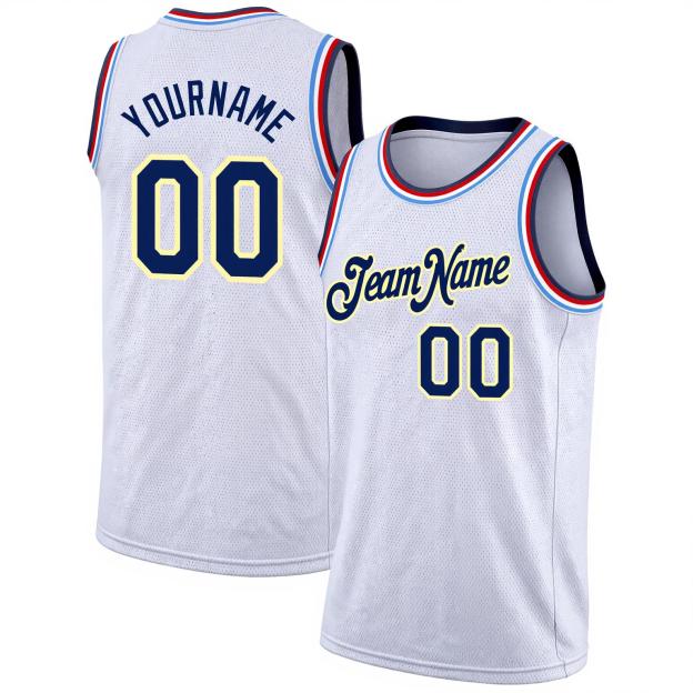 Custom White & Purple Basketball City Edition Jersey