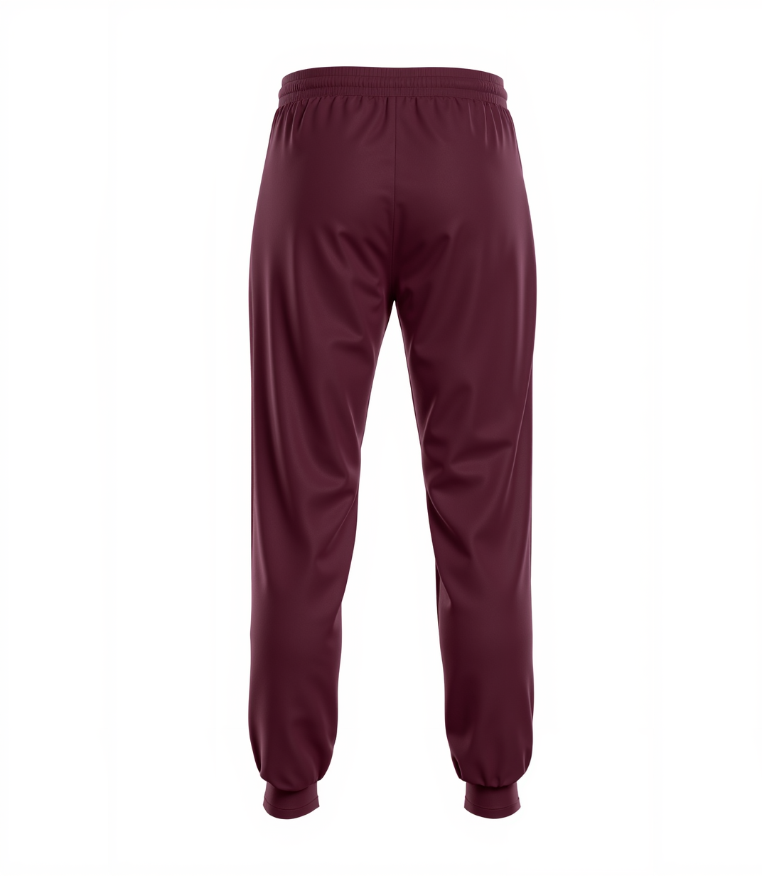 Custom Burgundy & Pink Fleece Jogger Sweatpants