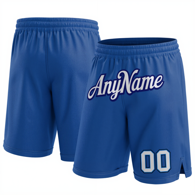 Custom Blue & White/Royal Shorts