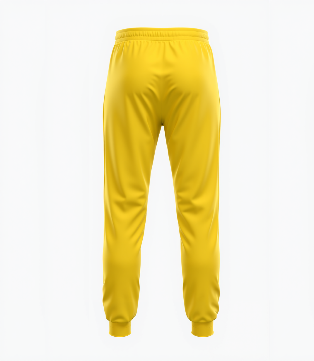 Custom Yellow & Purple/Gold Fleece Jogger Sweatpants
