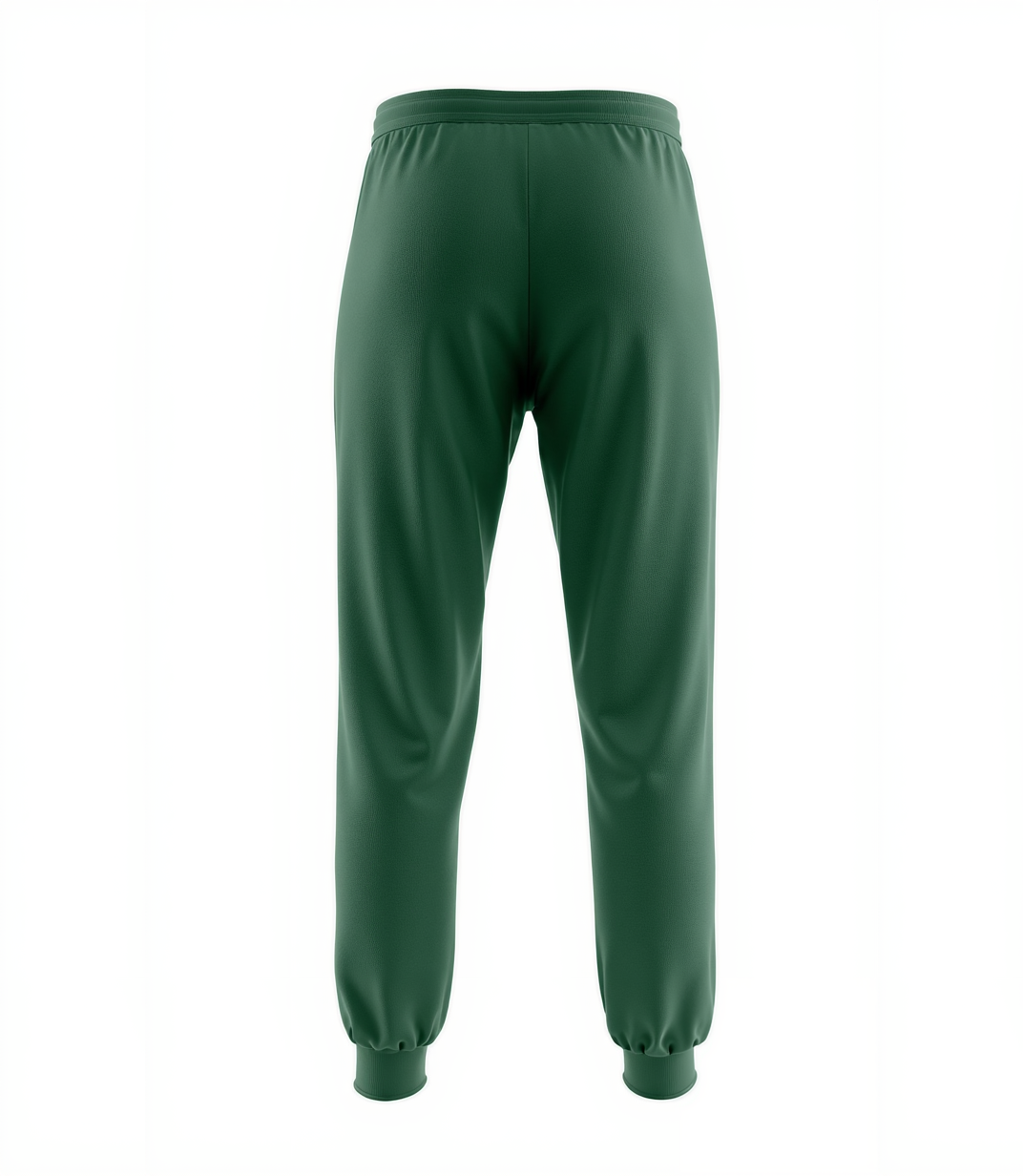 Custom Midnight Green & Grey/Black Fleece Jogger Sweatpants