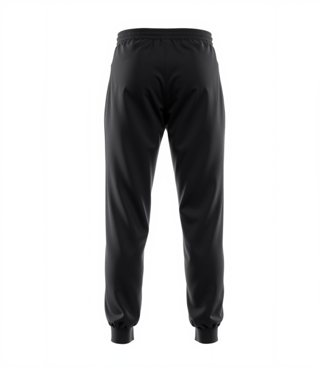 Custom Black & Grey Fleece Jogger Sweatpants