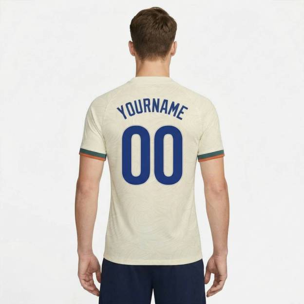 Custom White & Royal/Red Custom Soccer Jersey