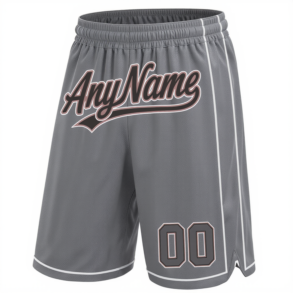 Custom Grey & Black/White Shorts