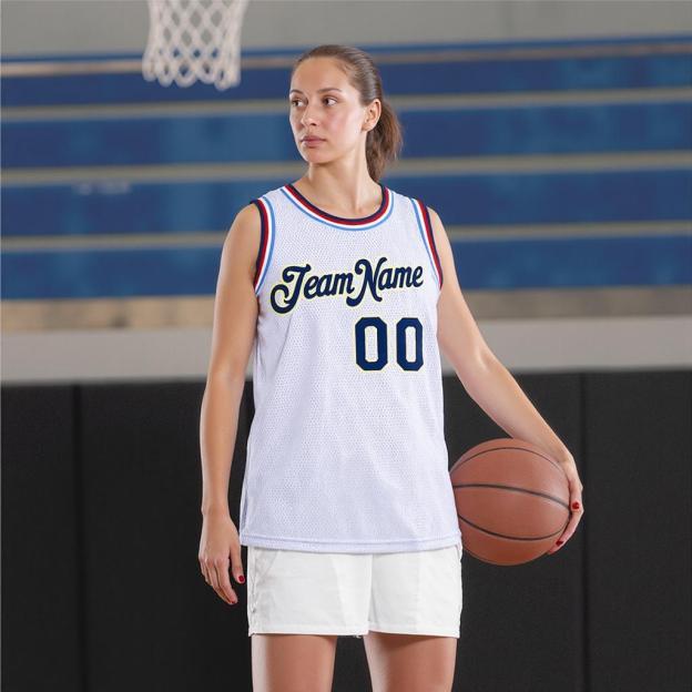 Custom White & Purple Basketball City Edition Jersey