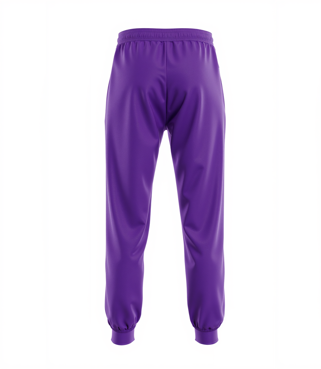 Custom Purple & Grey Fleece Jogger Sweatpants
