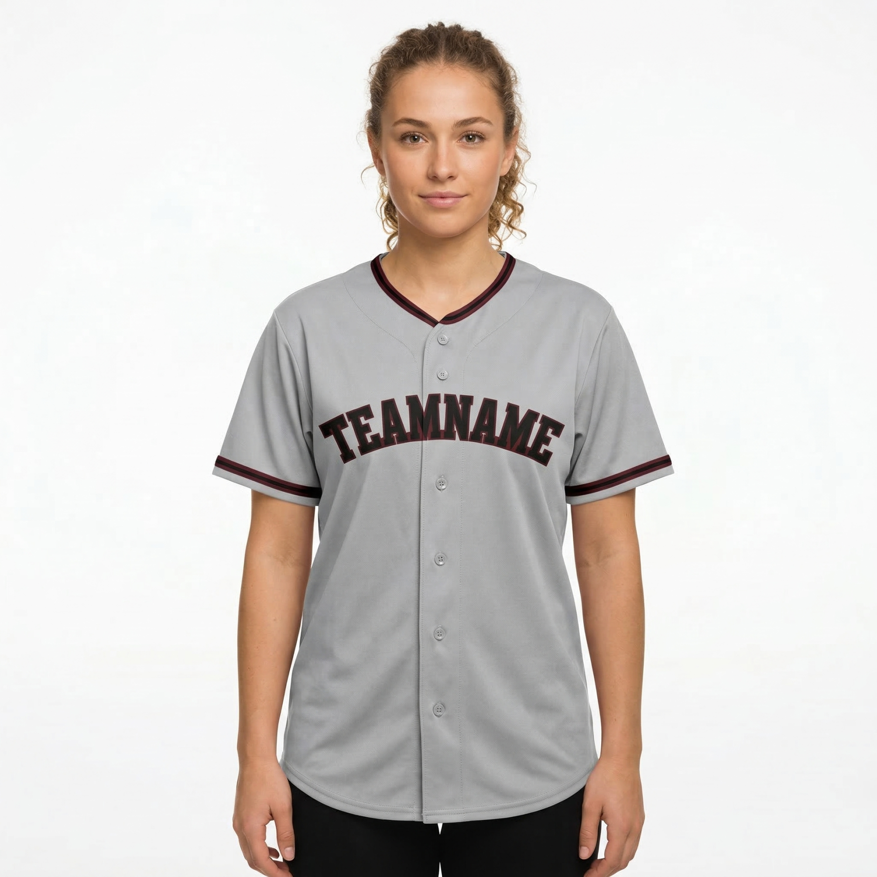 Custom White & Black/Red Classic Fashion Baseball Jersey