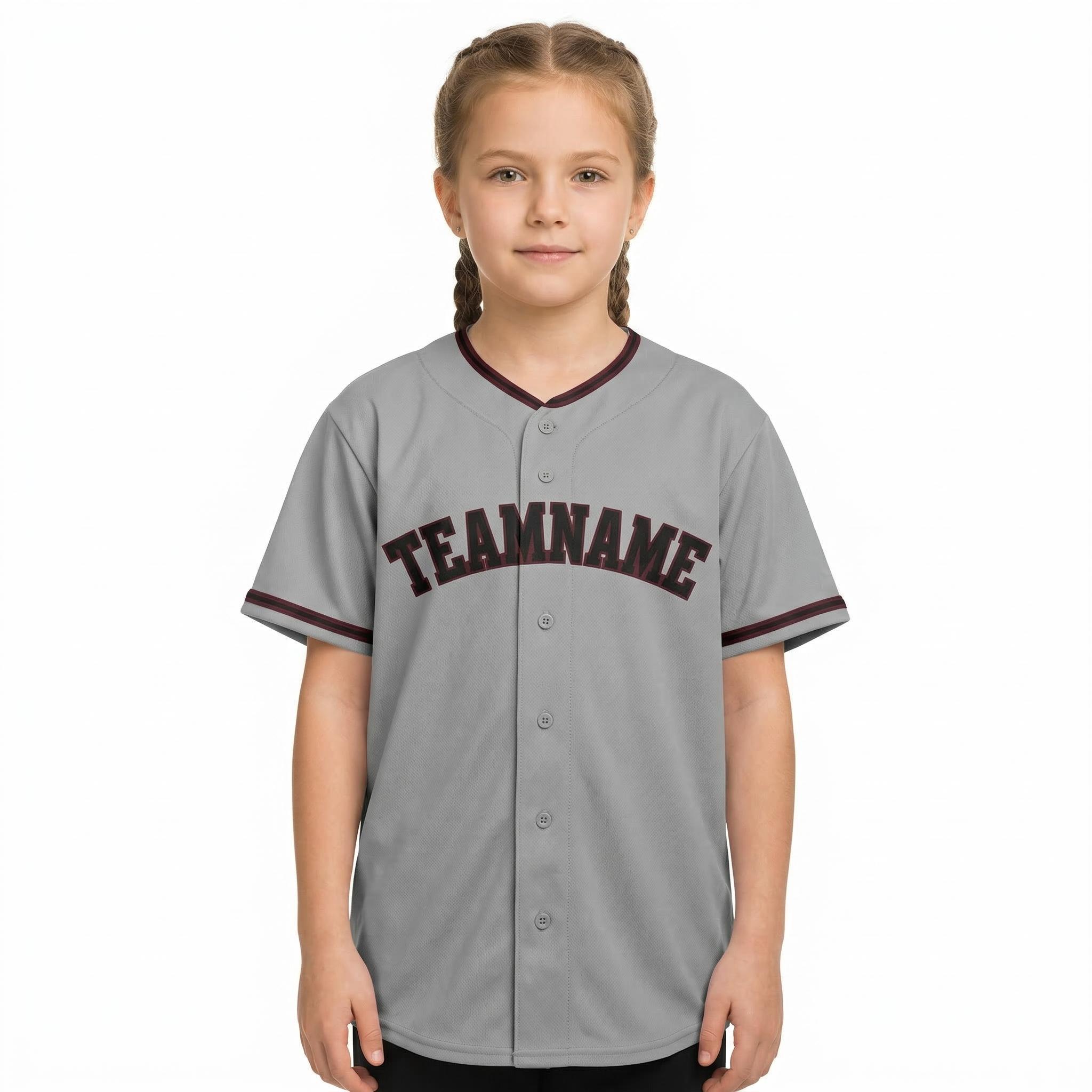 Custom White & Black/Red Classic Fashion Baseball Jersey