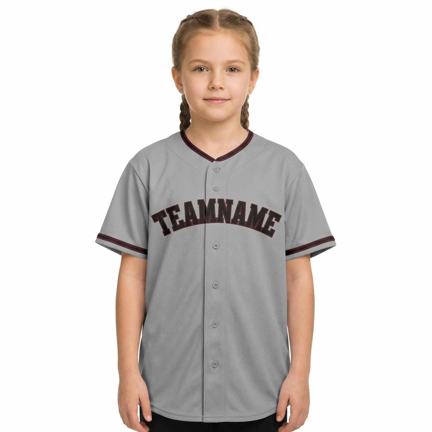 Custom White & Black/Red Classic Fashion Baseball Jersey