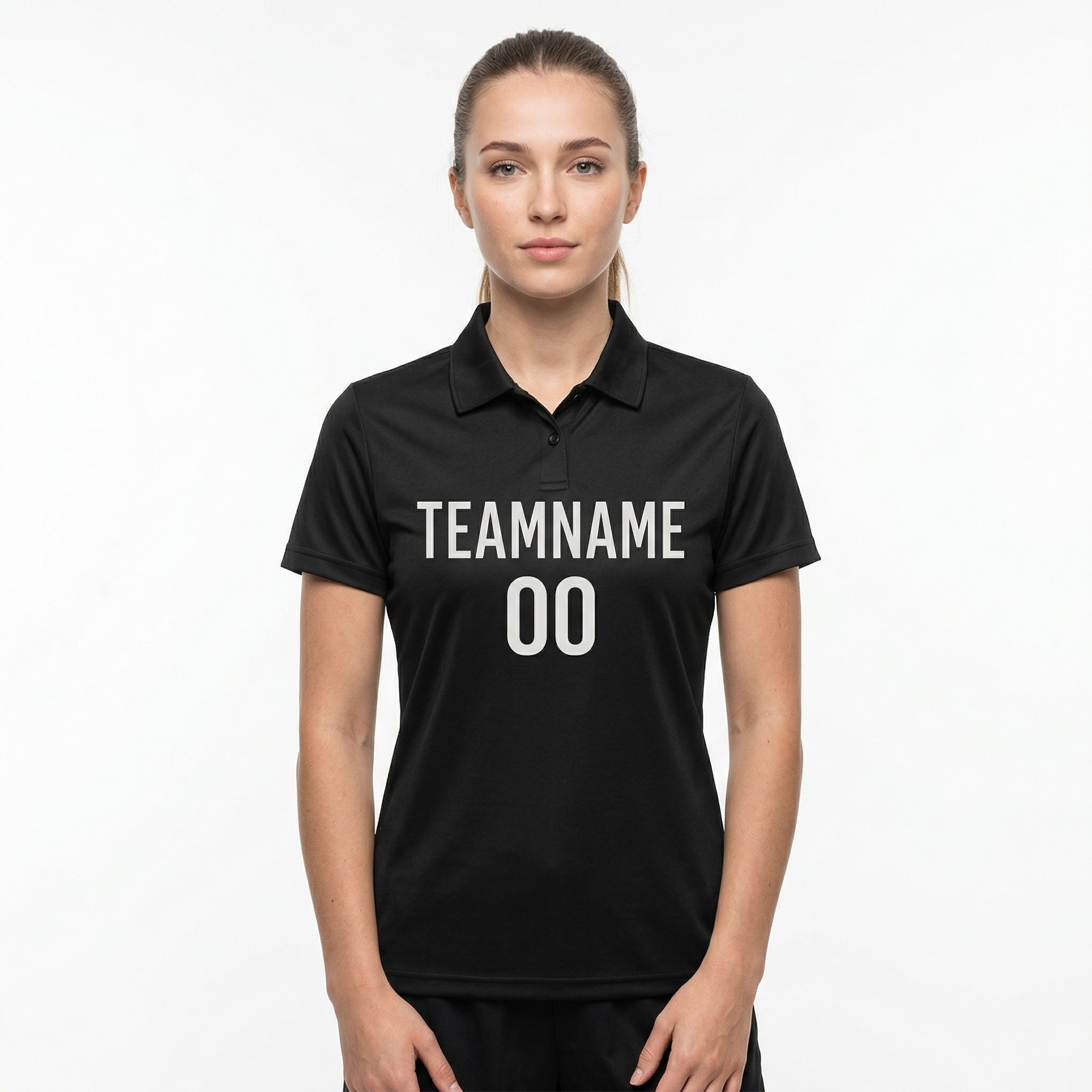 Custom Black & White Custom Soccer Jersey