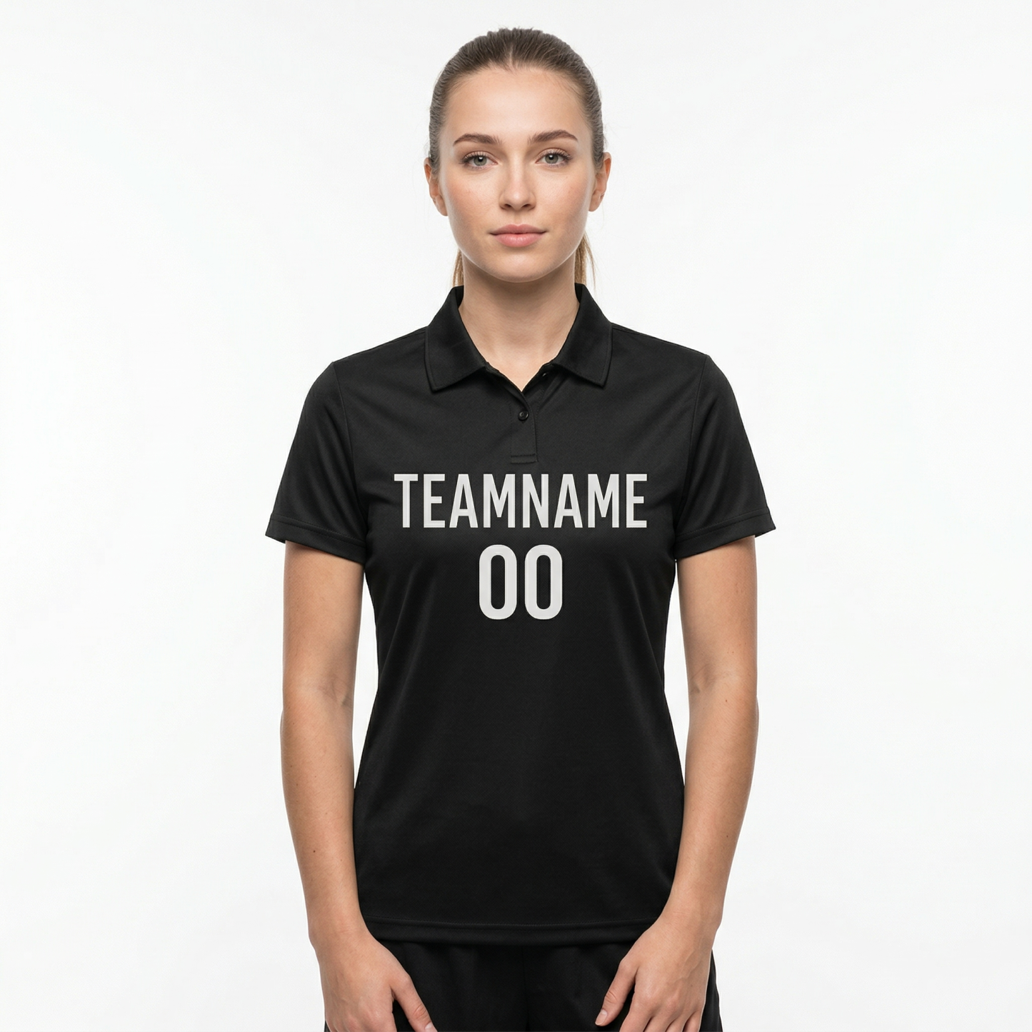 Custom Black & White Custom Soccer Jersey