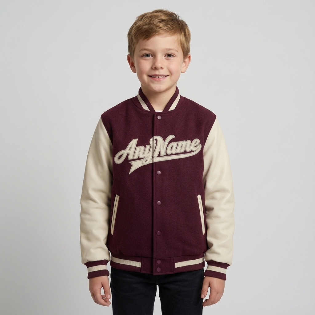 Custom Purple & White Full-Snap Raglan Sleeve Fleece Jacket