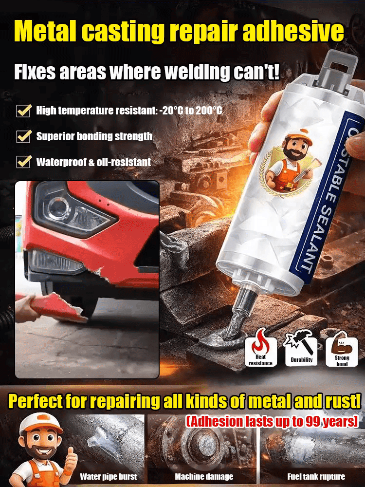 Industrial-grade casting adhesive