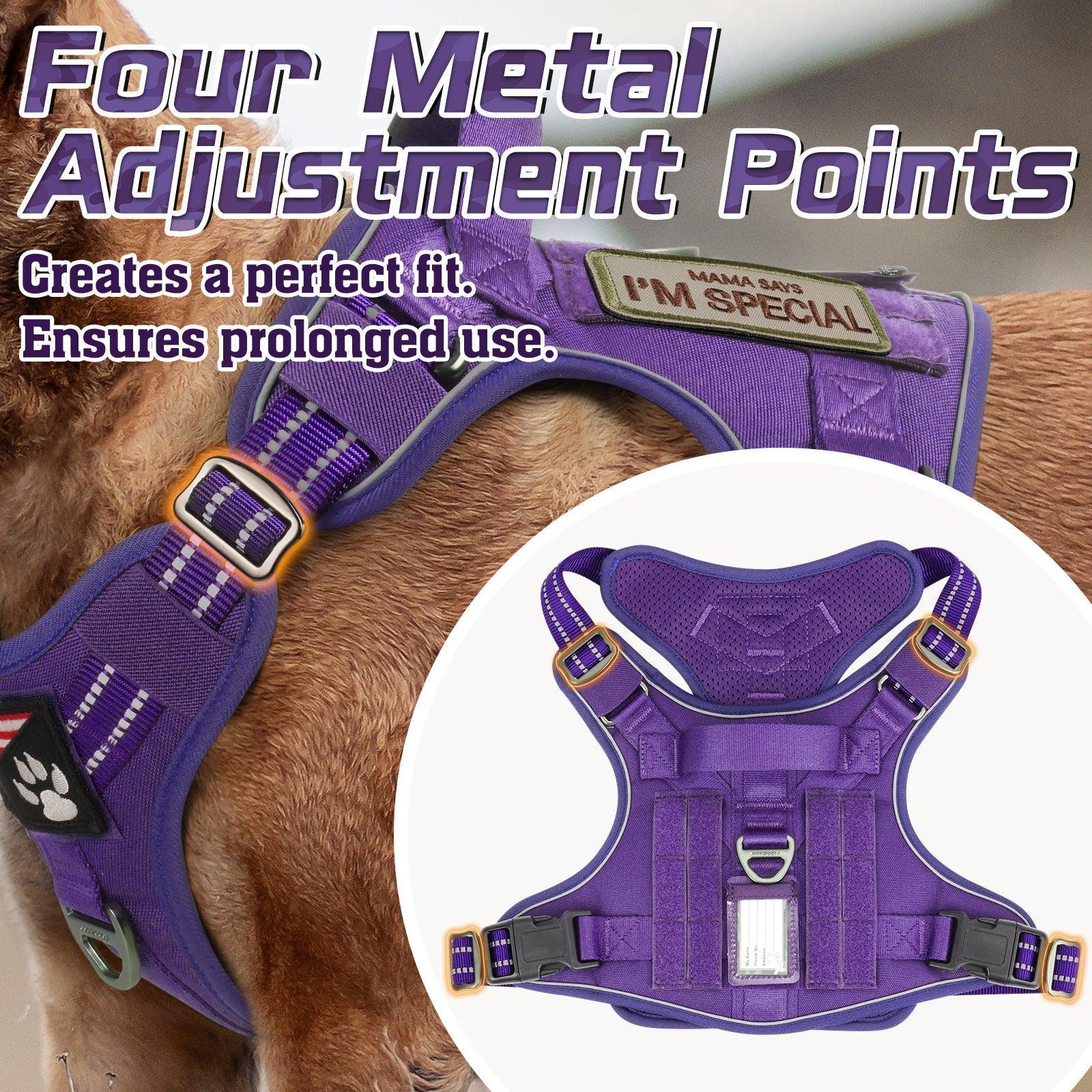 ColorPop Escape Proof Tactical Dog Harness