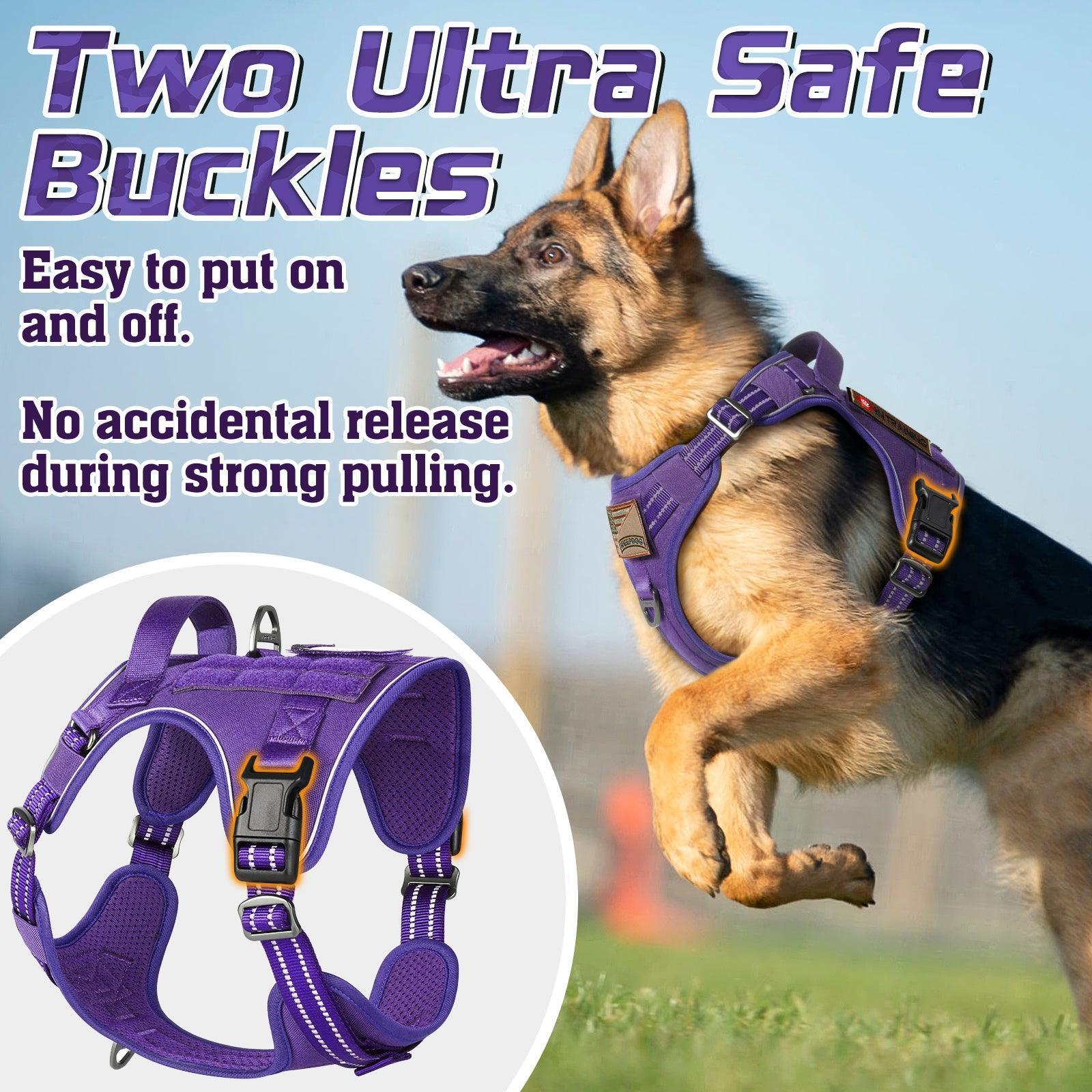 ColorPop Escape Proof Tactical Dog Harness