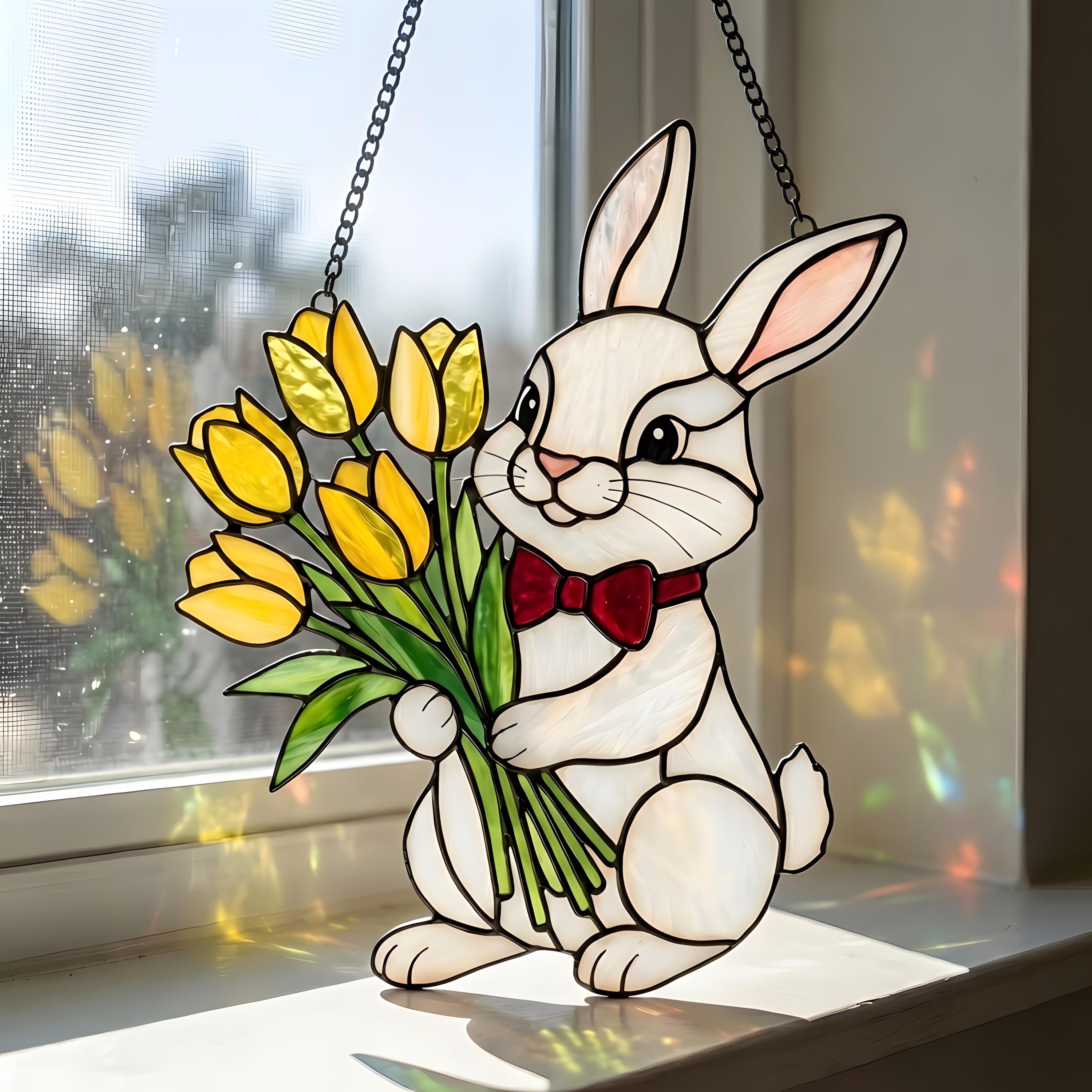 🔥Easter Special Offer-🐰🥚Easter Bunny Sun Catcher