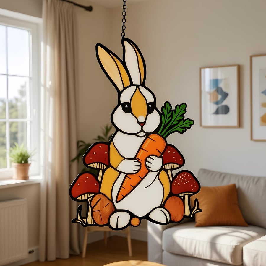 🔥Easter Special Offer-🐰🥚Easter Bunny Sun Catcher