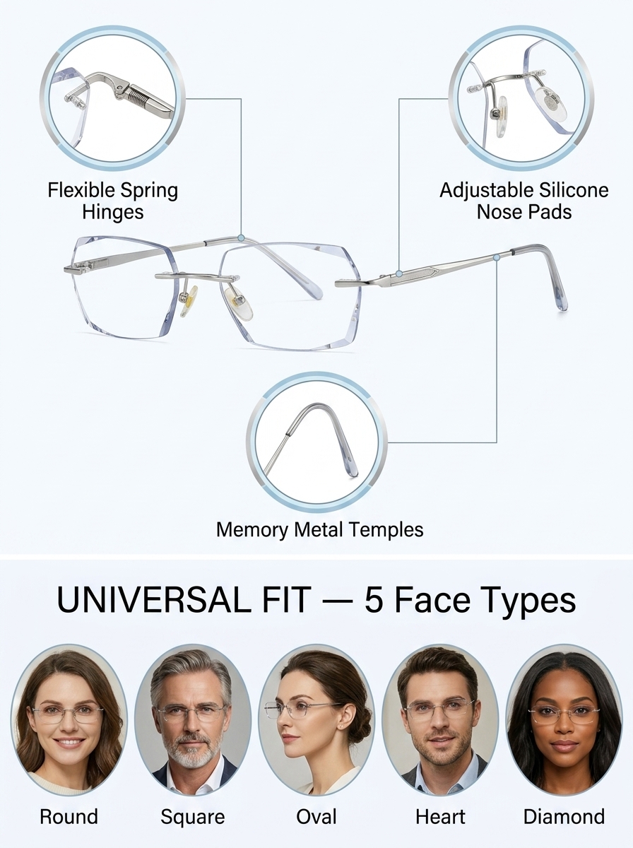 🔄🕶️Stop Swapping Glasses! German Smart-Focus Lenses with Auto-Darkening Magic 🚀
