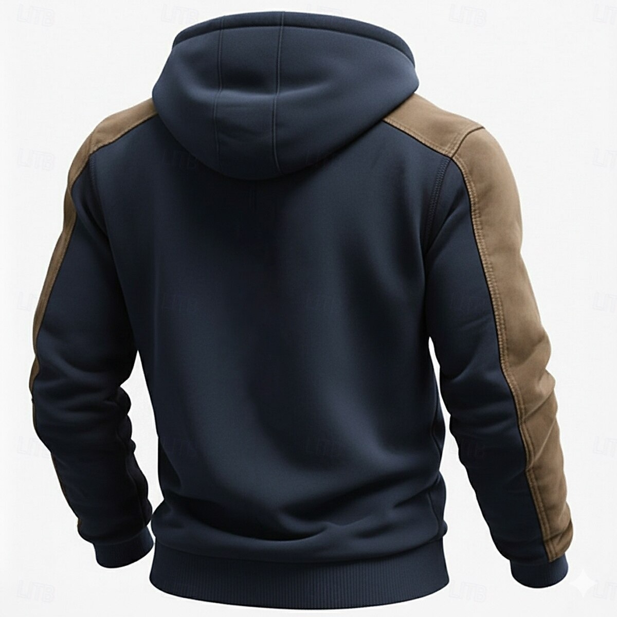 Men's Tactical Full Zip Hoodie – Casual Outdoor Hooded Jacket