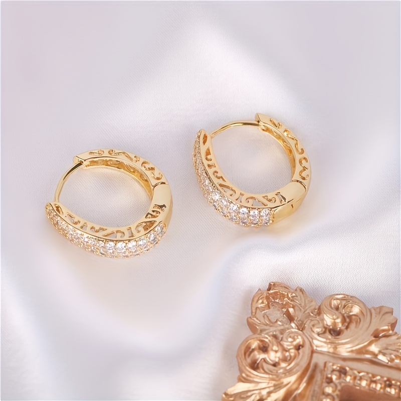 🎁 48% sleva na všechny produkty ! 👑 Retro elegantní náušnice pozlacené 18K zlatem 💛