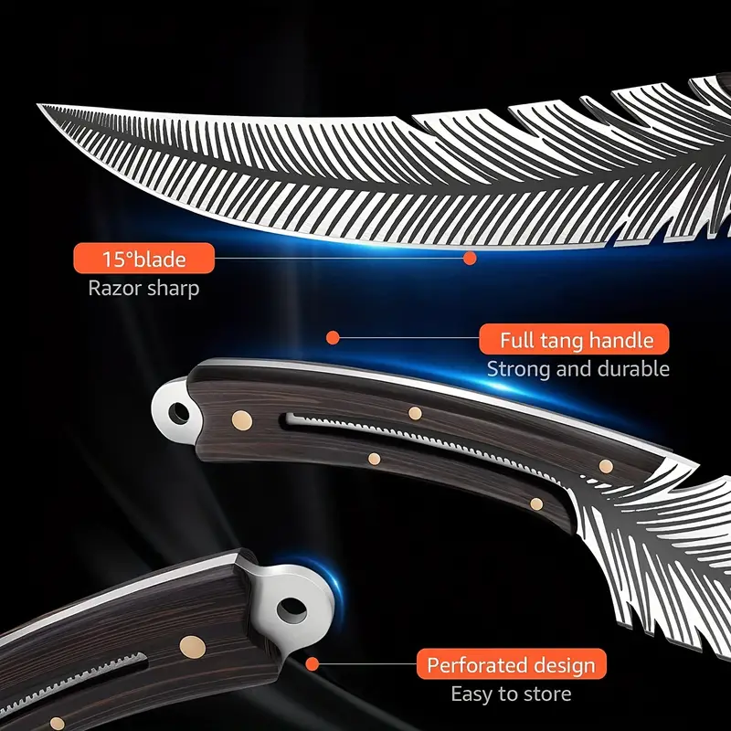 1 kus Sharp Feather Knife