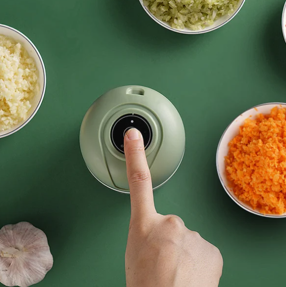 (🎁2024 žhavý novoroční výprodej🎁 50% SLEVA)-USB dobíjecí elektrický mlýnek na česnek