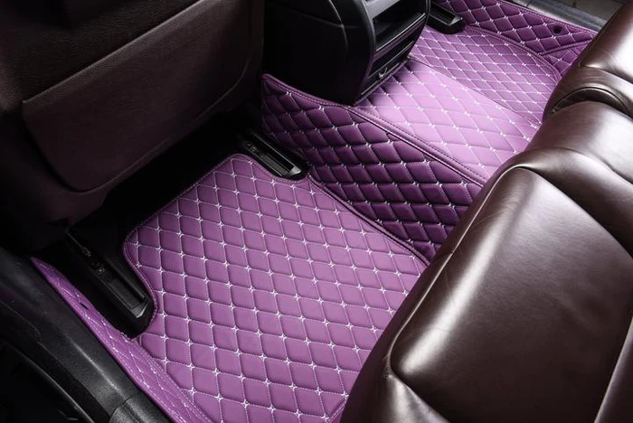 🚗💨Covorașe auto personalizate din piele pentru picioare, zeci de stiluri, acoperire completă, Automotive, lux, 2013 ~ 2019
