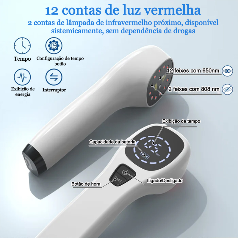 KTS Dispositivo de Terapia a Laser Portátil para Dor