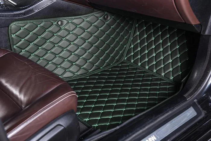 🚗💨Covorașe auto personalizate din piele pentru picioare, zeci de stiluri, acoperire completă, Automotive, lux, 2013 ~ 2019