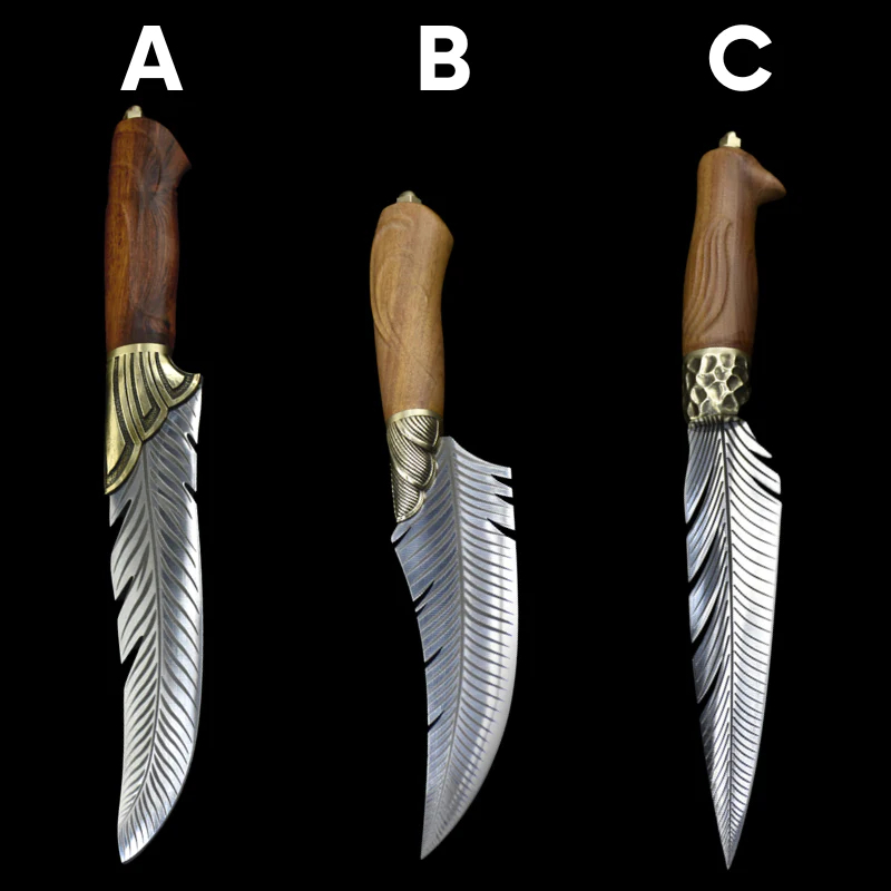 ⚔Conjunto de facas de aço Damasco Premium – o presente perfeito para amantes da culinária