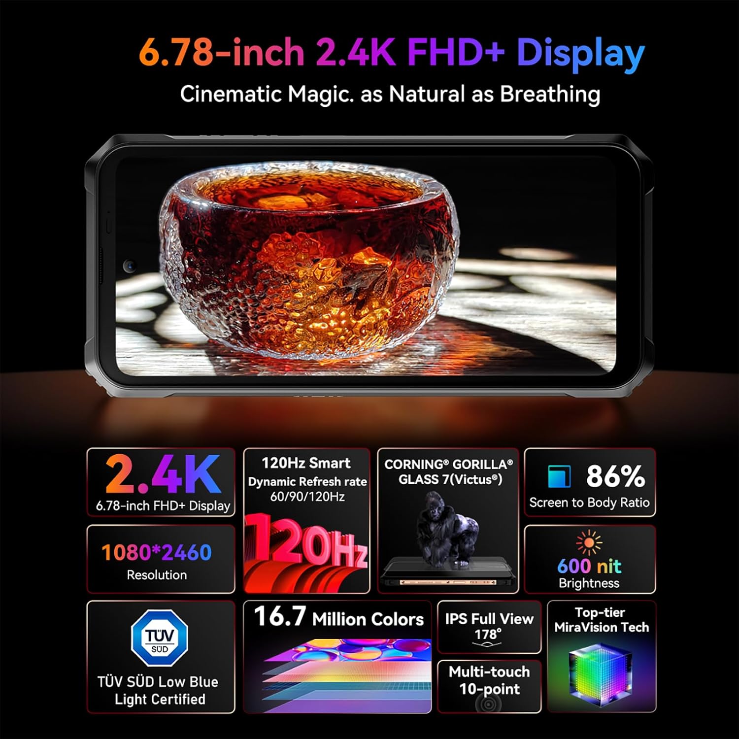 【Nová verze】Smartphone Blackview BL9000 Pro 5G, odolný (s FLIR termální kamerou)