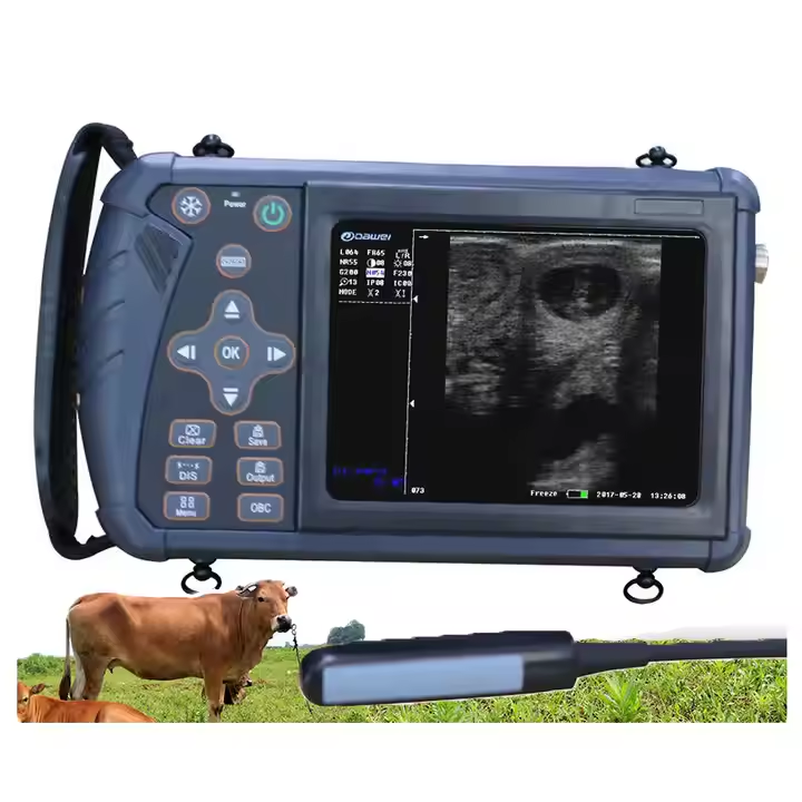 Esco Vet máquina de ultrasonido veterinario portátil ,Escaneo de embarazo confiable, edad gestacional automática y cálculo estimado de la fecha de parto con facilidad.