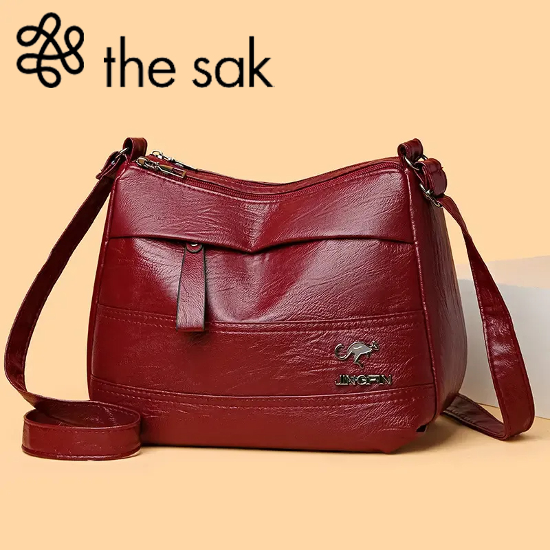 [Sconto a tempo limitato] Nuova borsa a tracolla multistrato in pelle