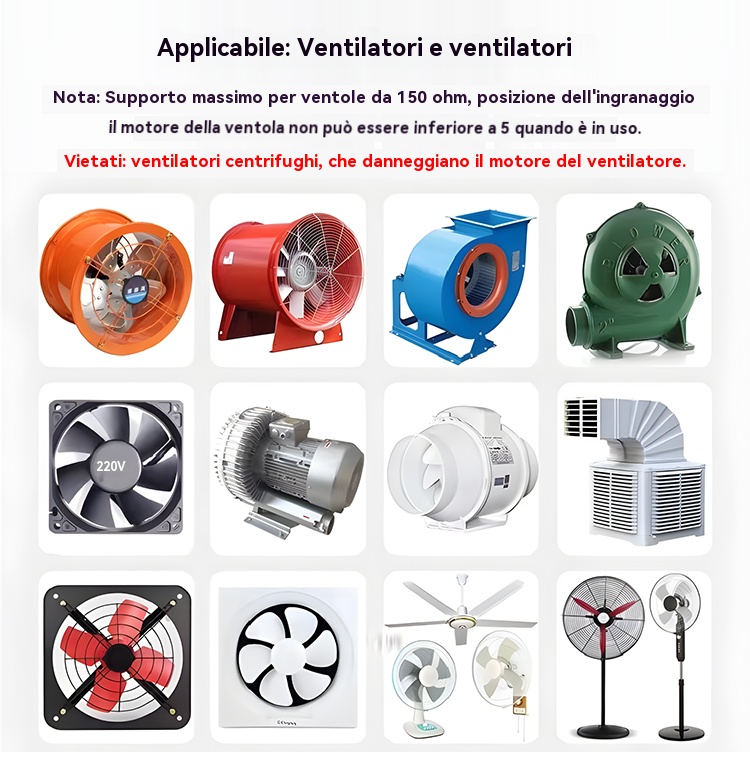 【2/4/6 PZ】Regolatore di tensione elettronico ad alta potenza regolabile SCR da 4000 W / Regolazione della velocità / Regolazione della temperatura - con custodia assicurativa