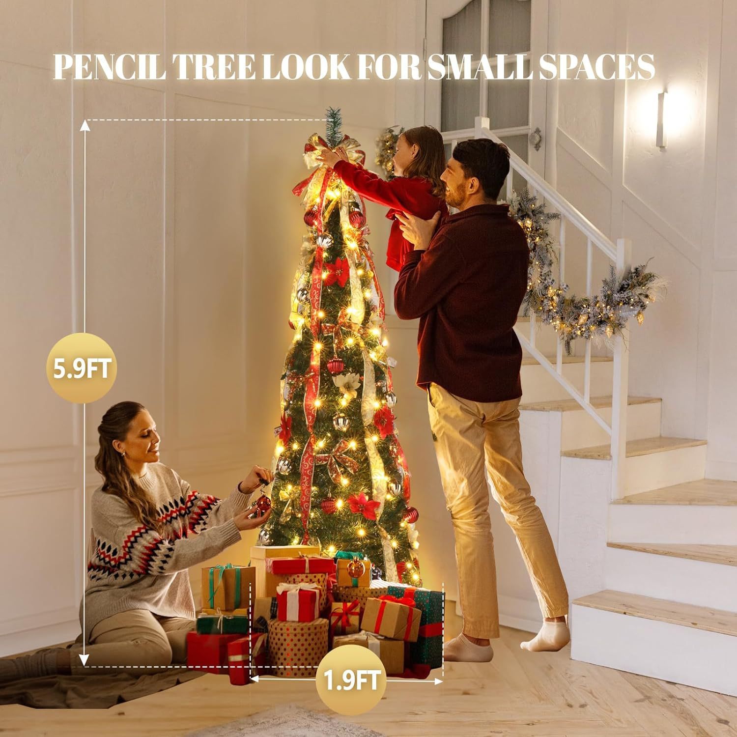 Skládací vánoční dekorace