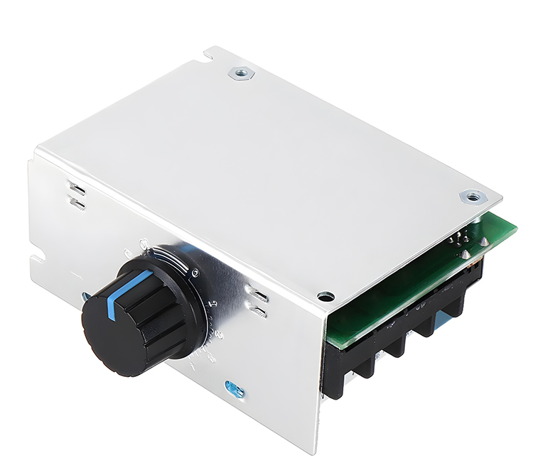 【2/4/6 PZ】Regolatore di tensione elettronico ad alta potenza regolabile SCR da 4000 W / Regolazione della velocità / Regolazione della temperatura - con custodia assicurativa