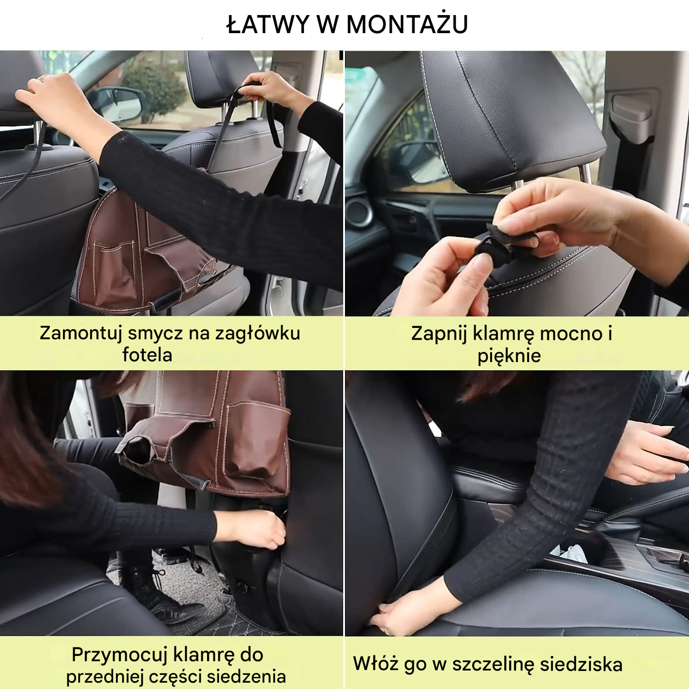 🚗Kieszeń samochodowa✨Wspólna dla wszystkich samochodów