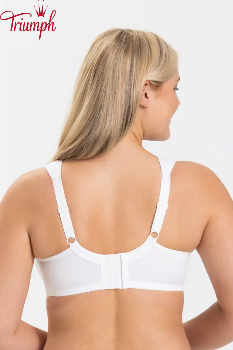 Triumph - (3 Πακέτο) Σουτιέν χωρίς σύρμα Κύπελλα χωρίς επένδυση με επίπεδες ραφές