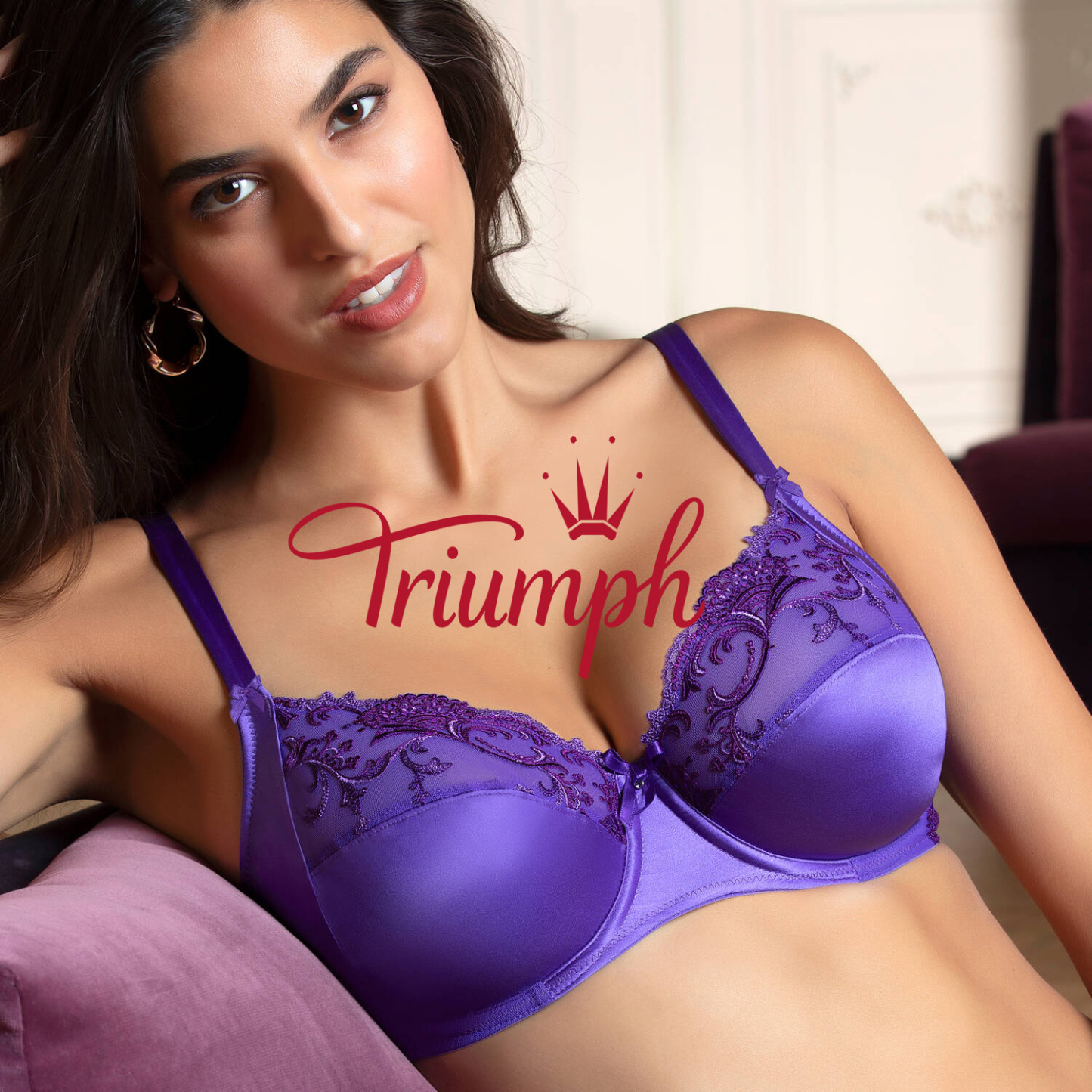 Triumph - (3 τμχ) Μεταξωτό σουτιέν για υπέροχη αίσθηση
