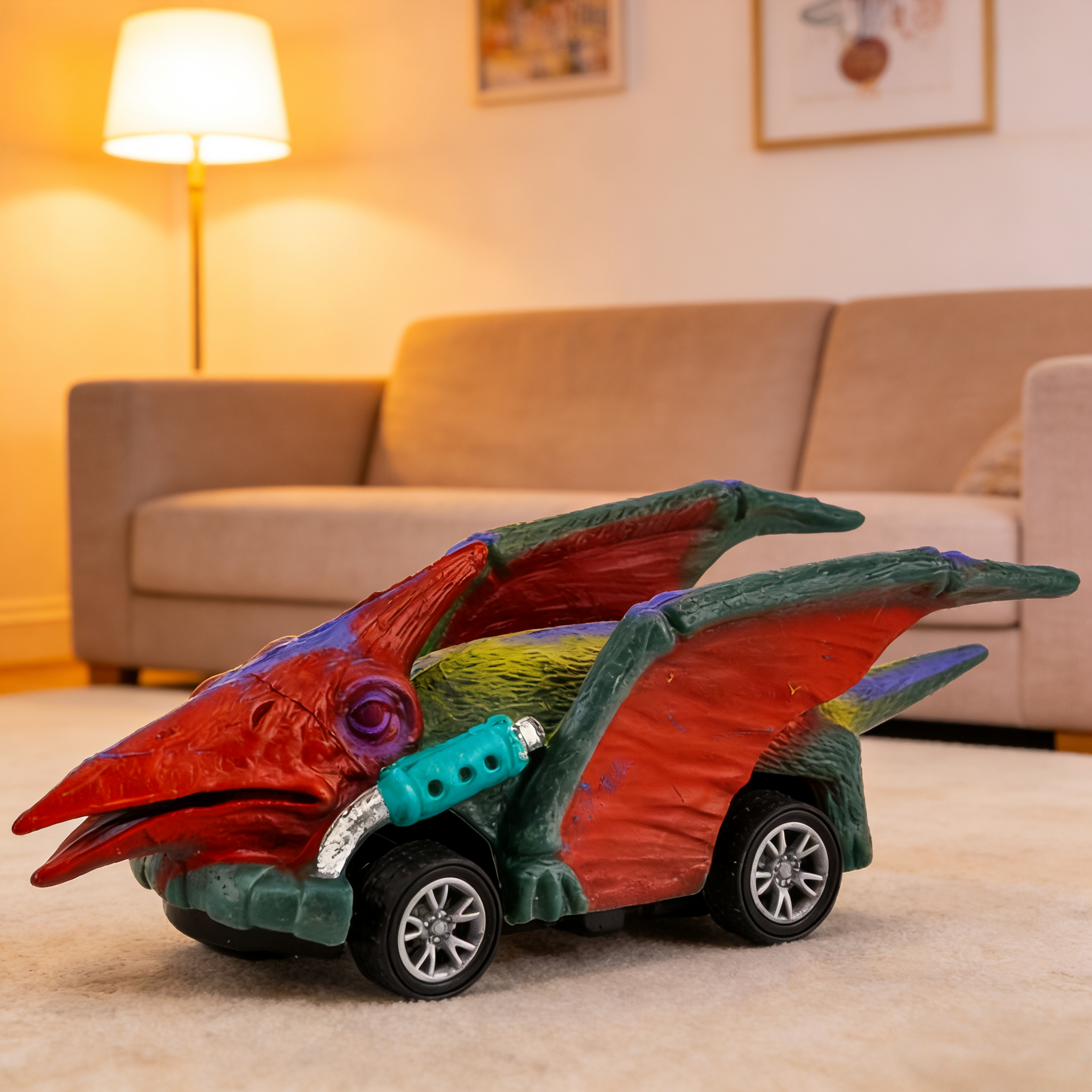 Dinosaur Pull-Back Battle Vehicles: Fun & Educational Toy Cars for Kids 🦖🚗