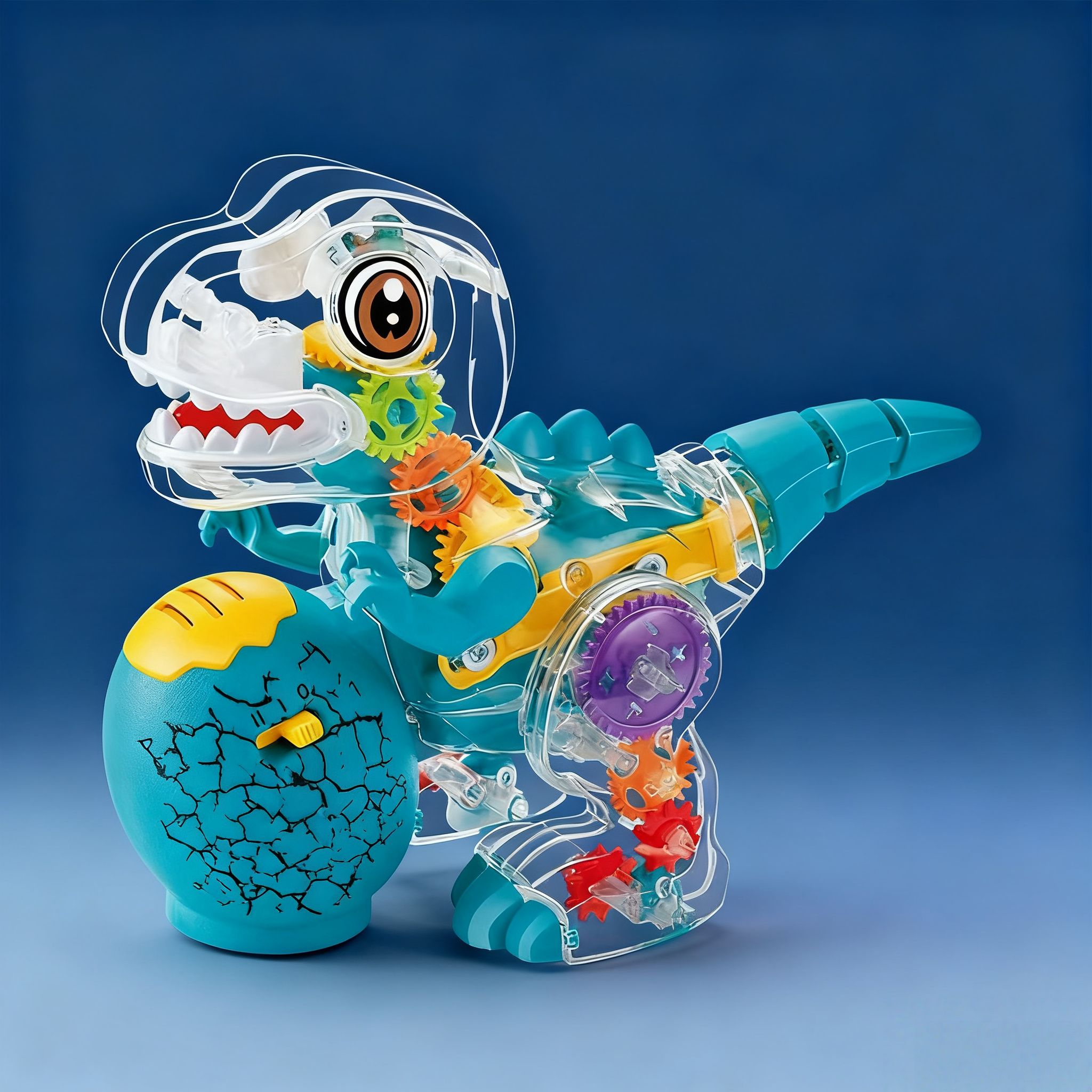 🔍🔋 Visible gears! Baby's first STEM toy