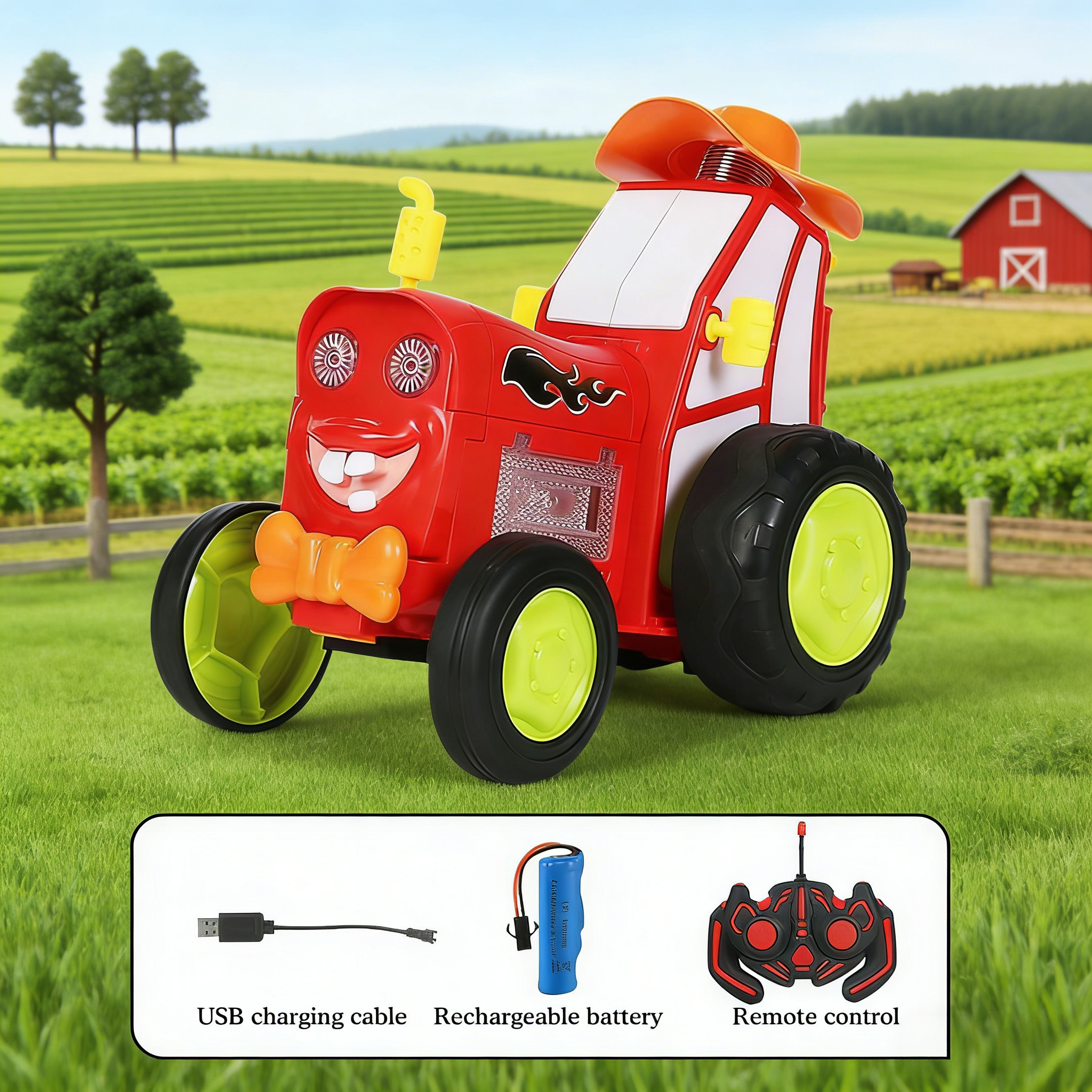 💥Crazy Bouncing Car Swing & Tumble Toy