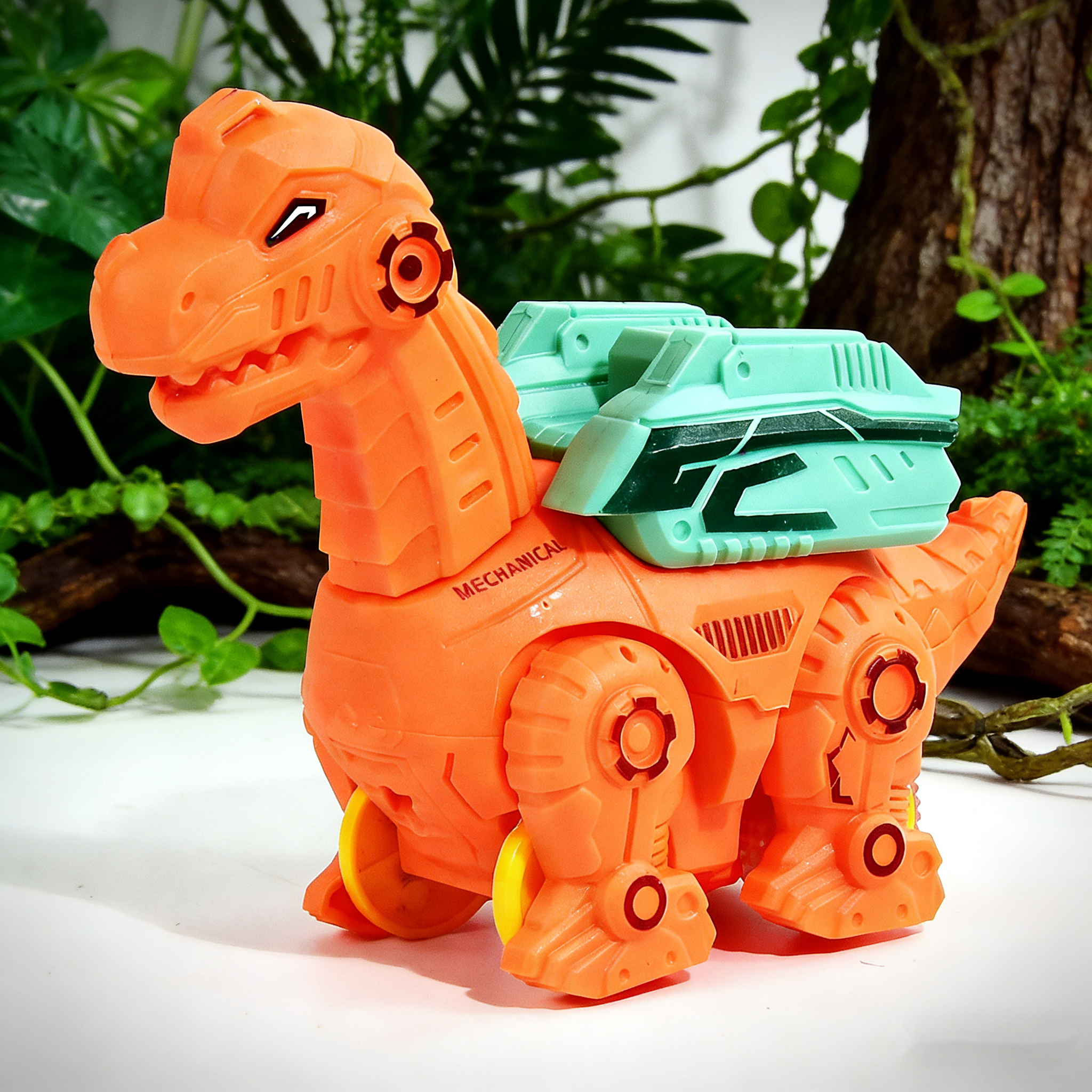 🦖 Push-Back Dinosaur Car